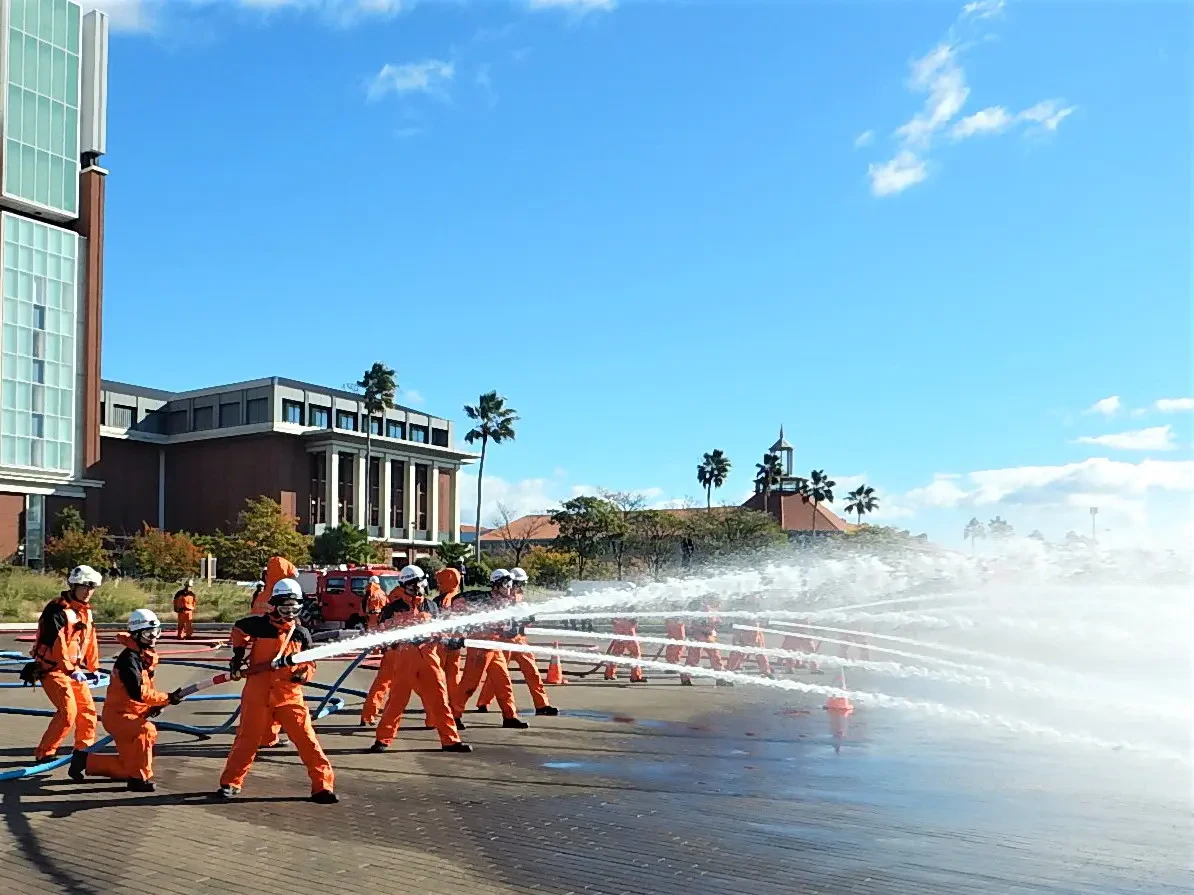 水道消火栓が破損した状況でも、安定した消火活動が可能に